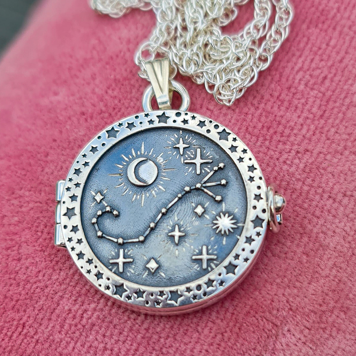 Zodiac Constellation Locket