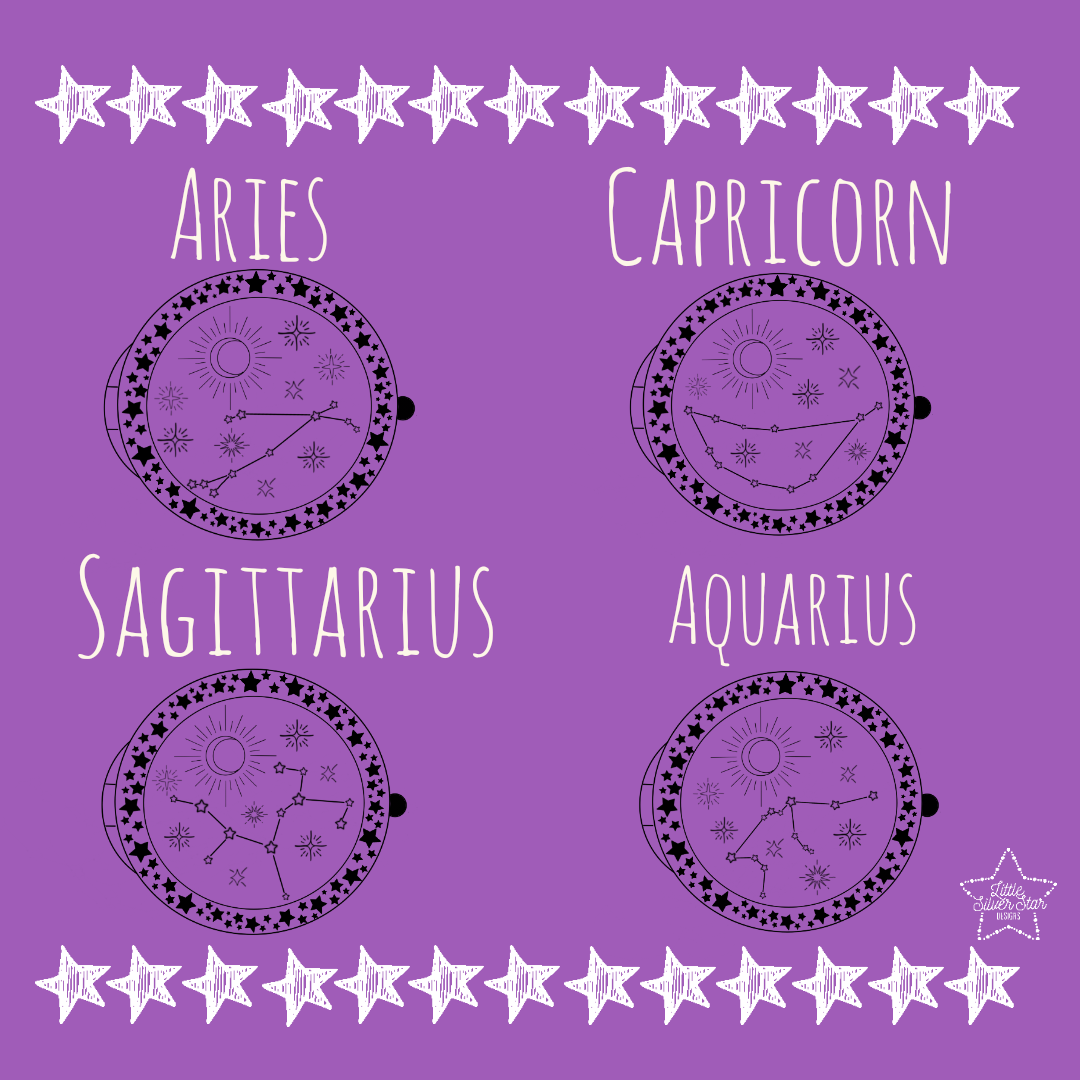 Zodiac Constellation Locket