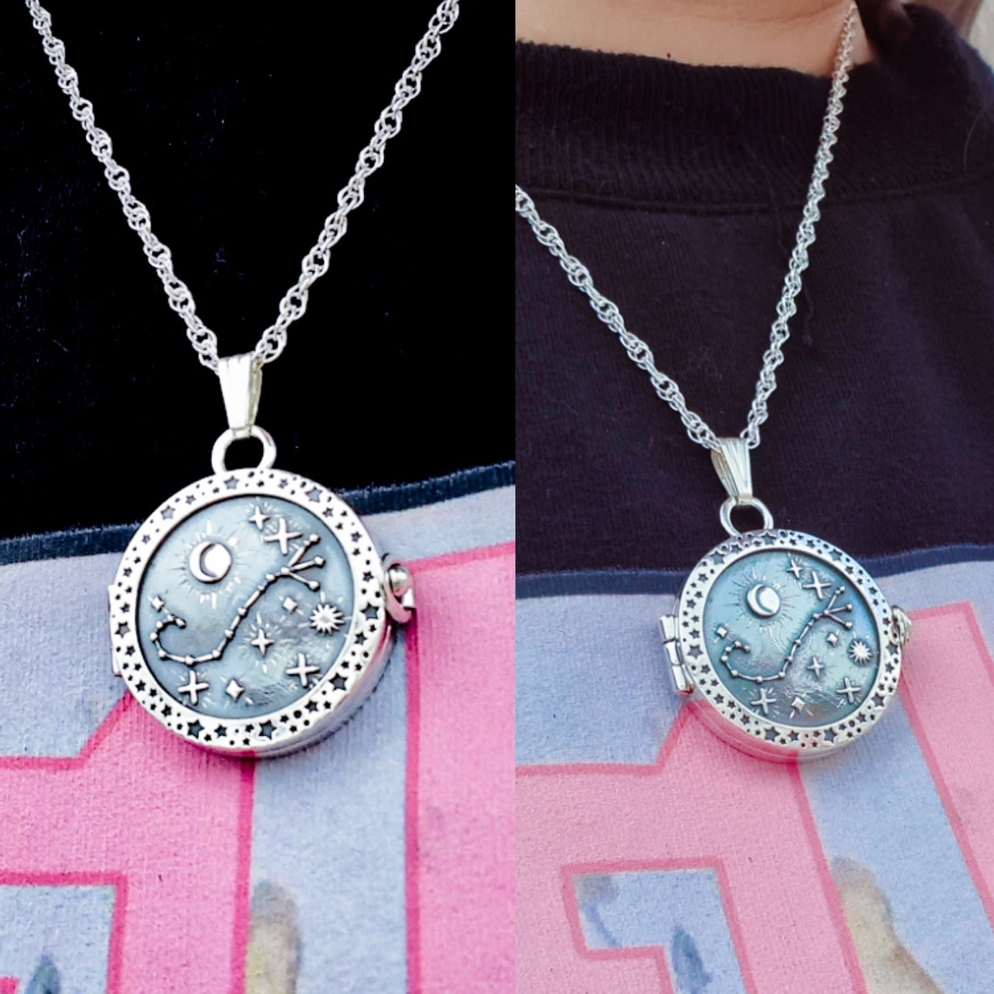 Zodiac Constellation Locket