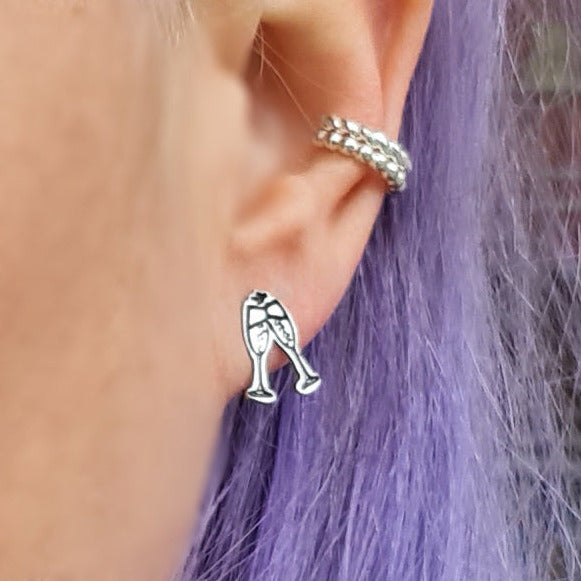 Sterling Silver Stacking Ear Cuff