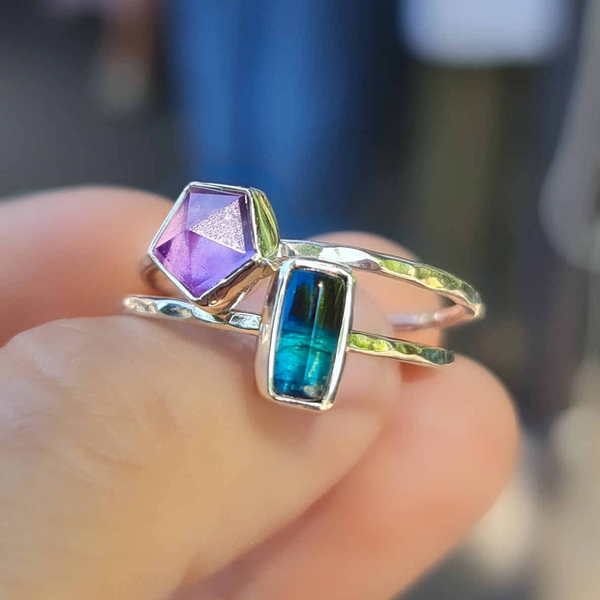 Custom stacking rings for samantha